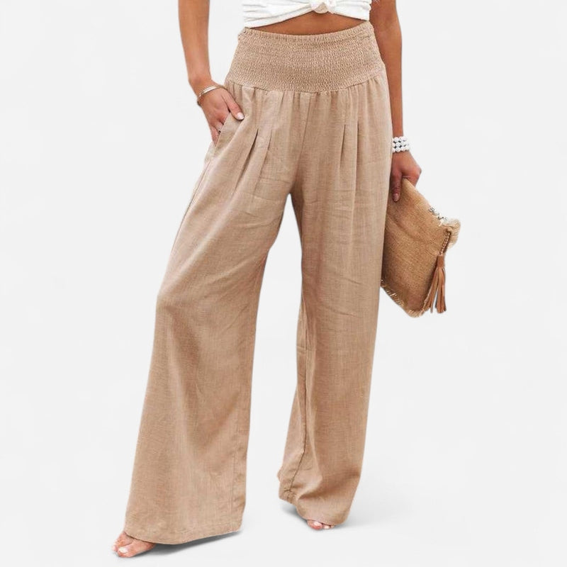 Québec Élégance Pants Zayrah - Pantalons Larges Chic Élégants pour un Style Sophistiqué