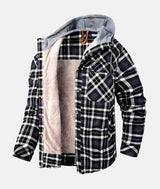 Québec Élégance Rasmus - Veste en flanelle à carreaux pour un style classique