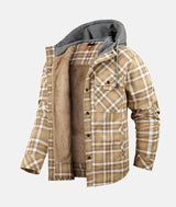 Québec Élégance Rasmus - Veste en flanelle à carreaux pour un style classique