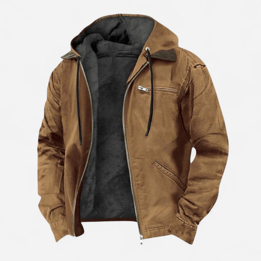 Ricardo - Veste élégante pour l'automne avec capuche