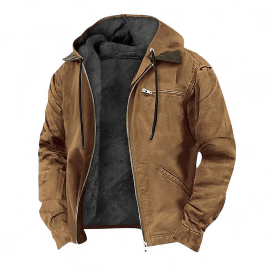 Ricardo - Veste élégante pour l'automne avec capuche