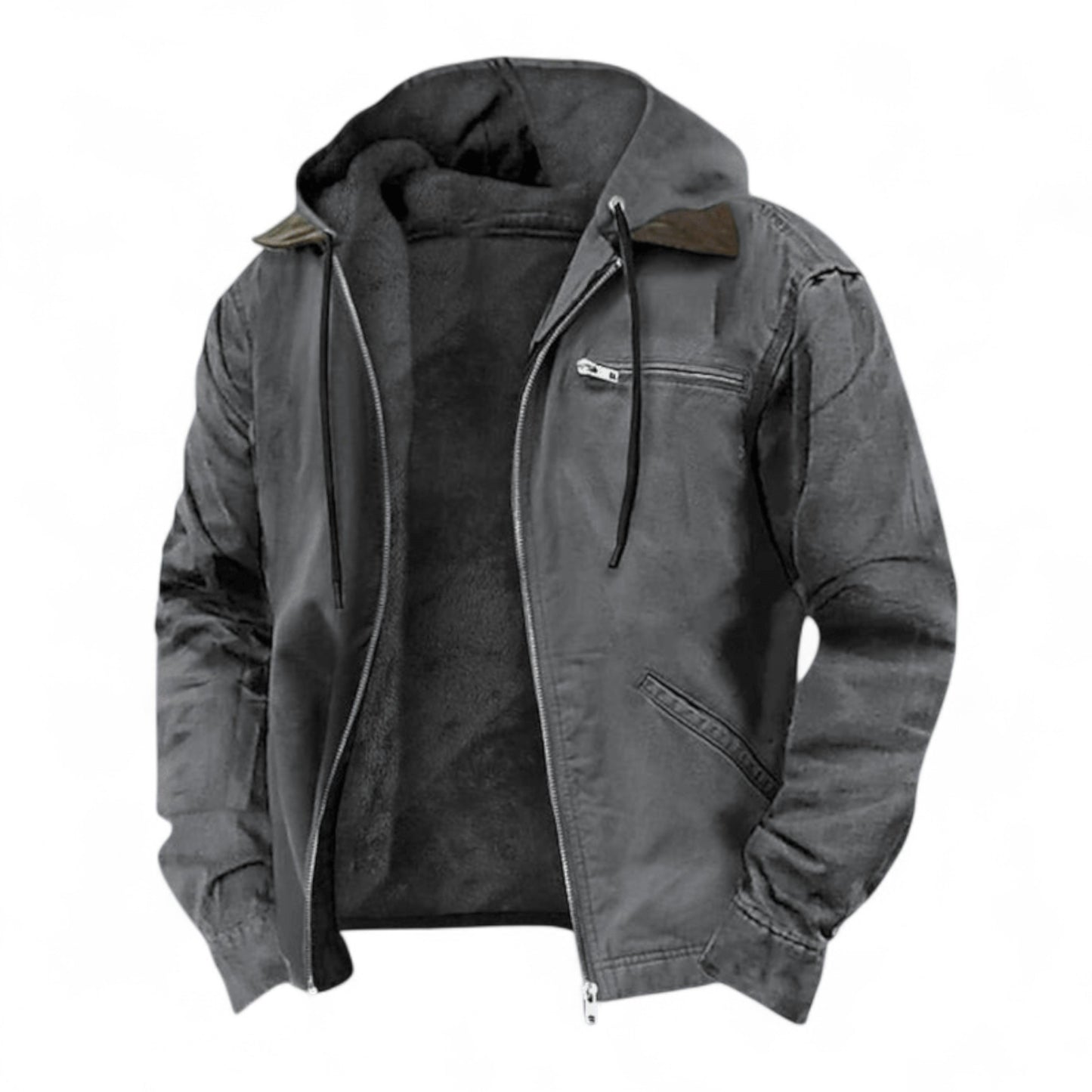 Ricardo - Veste élégante pour l'automne avec capuche