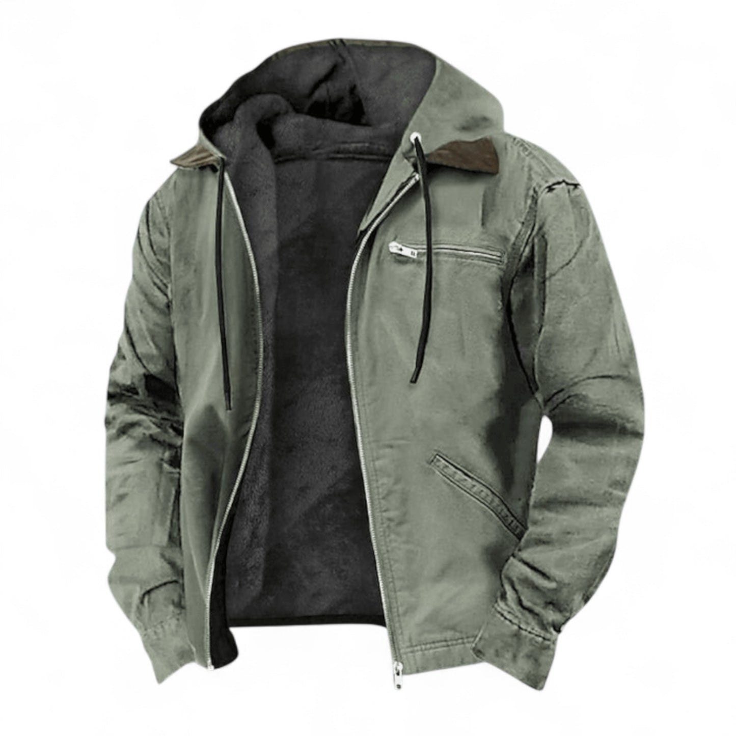 Ricardo - Veste élégante pour l'automne avec capuche