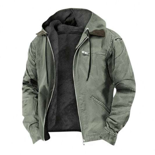 Ricardo - Veste élégante pour l'automne avec capuche