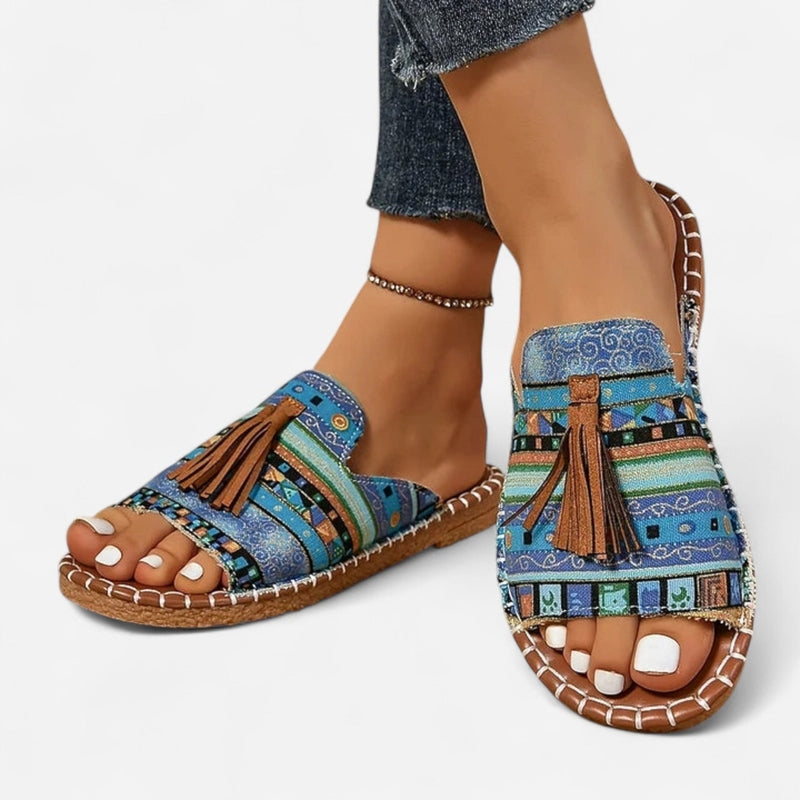 Québec Élégance Sandals Lorraine - Sandales Décontractées Confortables et Ergonomiques