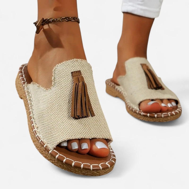 Québec Élégance Sandals Lorraine - Sandales Décontractées Confortables et Ergonomiques