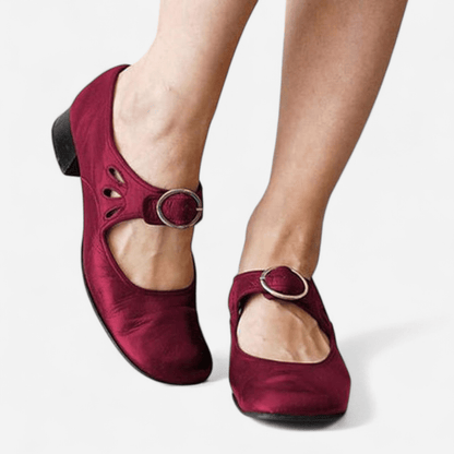 Québec Élégance Shoes Catalina - Sandales élégantes en cuir pour un confort optimal