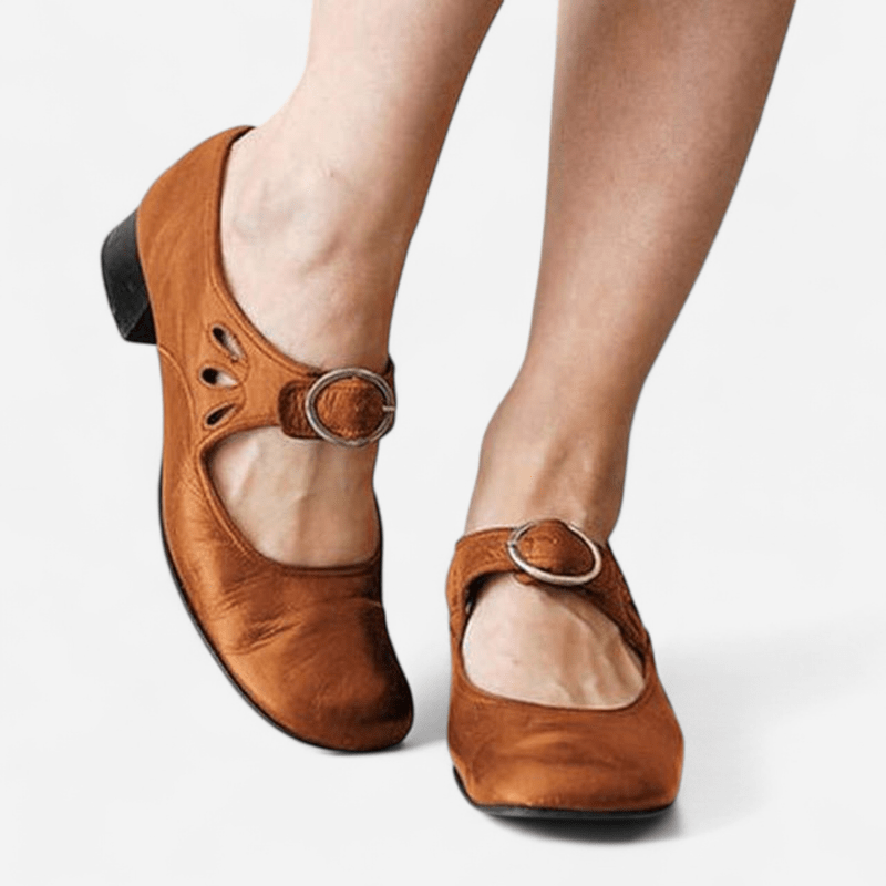 Québec Élégance Shoes Catalina - Sandales élégantes en cuir pour un confort optimal