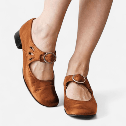 Québec Élégance Shoes Catalina - Sandales élégantes en cuir pour un confort optimal