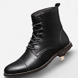 Québec Élégance Shoes Claude - Bottines en cuir véritable élégantes et durables