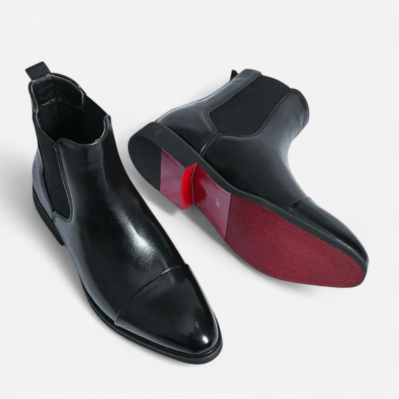 Québec Élégance Shoes Damien - Bottines Chelsea Élégantes et Intemporelles pour Tous les Jours