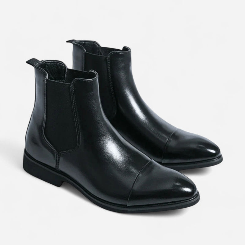 Québec Élégance Shoes Damien - Bottines Chelsea Élégantes et Intemporelles pour Tous les Jours