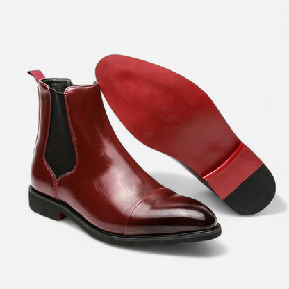 Québec Élégance Shoes Damien - Bottines Chelsea Élégantes et Intemporelles pour Tous les Jours