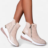 Québec Élégance Shoes Emma - Bottines confortables avec semelle antidérapante