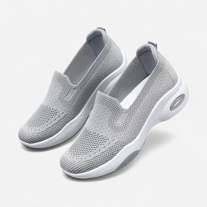Québec Élégance Shoes Gitte - Baskets orthopédiques respirantes à enfiler pour femmes