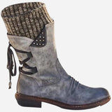Québec Élégance Shoes Indra – Bottes mi-saison confortables pour affronter la pluie avec élégance