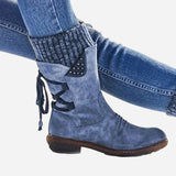 Québec Élégance Shoes Indra – Bottes mi-saison confortables pour affronter la pluie avec élégance