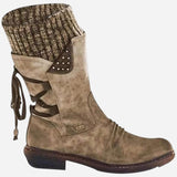 Québec Élégance Shoes Indra – Bottes mi-saison confortables pour affronter la pluie avec élégance