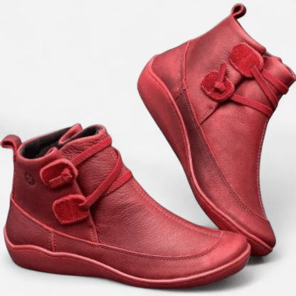 Québec Élégance Shoes Maxime - Bottes de cheville vintage en cuir élégant