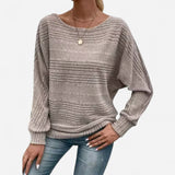 Québec Élégance Sweater Abigail - Pull texturé doux et chaud pour un style élégant