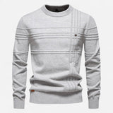 Québec Élégance Sweater Celie - Pull en coton bio avec texture point de riz