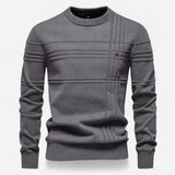 Québec Élégance Sweater Celie - Pull en coton bio avec texture point de riz
