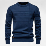 Québec Élégance Sweater Celie - Pull en coton bio avec texture point de riz