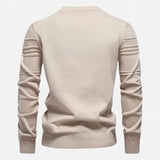 Québec Élégance Sweater Celie - Pull en coton bio avec texture point de riz