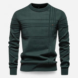 Québec Élégance Sweater Celie - Pull en coton bio avec texture point de riz