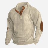 Québec Élégance Sweater Friedrich - Pull à côtes avec boutons pour un style élégant