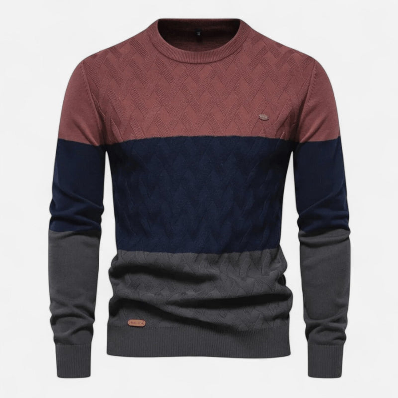 Québec Élégance Sweater Lenno - Pull essence en tricot confortable et élégant