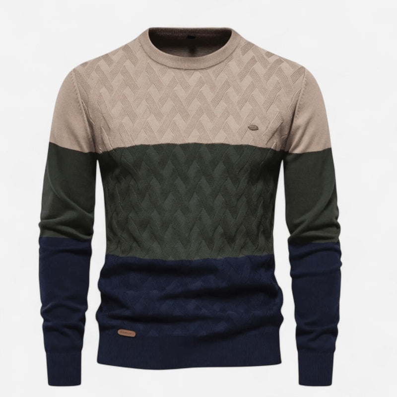 Québec Élégance Sweater Lenno - Pull essence en tricot confortable et élégant
