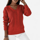 Québec Élégance Sweater Lydia - Pull scandinave tricoté doux et élégant pour toutes occasions