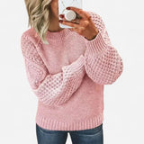 Québec Élégance Sweater Naomi - Pull en maille en cachemire doux et élégant