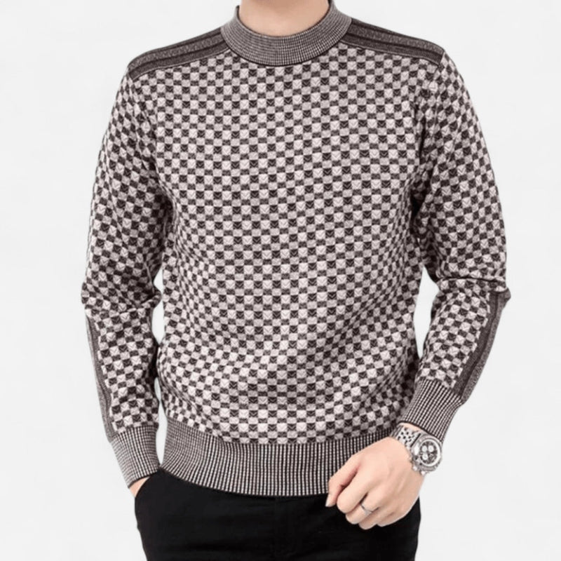 Québec Élégance Sweater Raiden - Pull à motifs pour un style intemporel