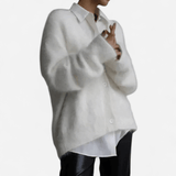 Québec Élégance Sweater Vergie - Pull en cachemire doux et élégant pour femme