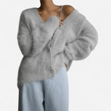 Québec Élégance Sweater Vergie - Pull en cachemire doux et élégant pour femme