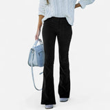 Québec Élégance Women Pants & Shorts Freesia - Pantalons Évasés Tendance | Élégance et Confort Assuré