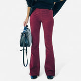Québec Élégance Women Pants & Shorts Freesia - Pantalons Évasés Tendance | Élégance et Confort Assuré