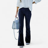 Québec Élégance Women Pants & Shorts Freesia - Pantalons Évasés Tendance | Élégance et Confort Assuré