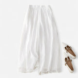 Québec Élégance Women Pants & Shorts Nicolé - Pantalons en Lin Élégants pour un Style Raffiné