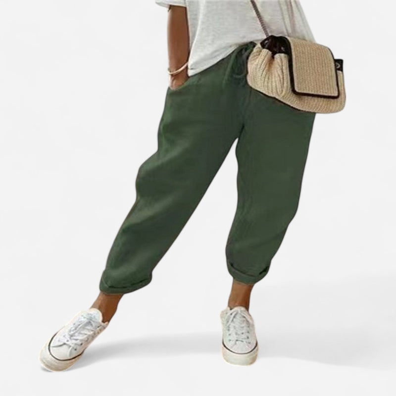 Québec Élégance Women Pants & Shorts Zoé - Pantalons Élégants et Confortables pour un Style Chic