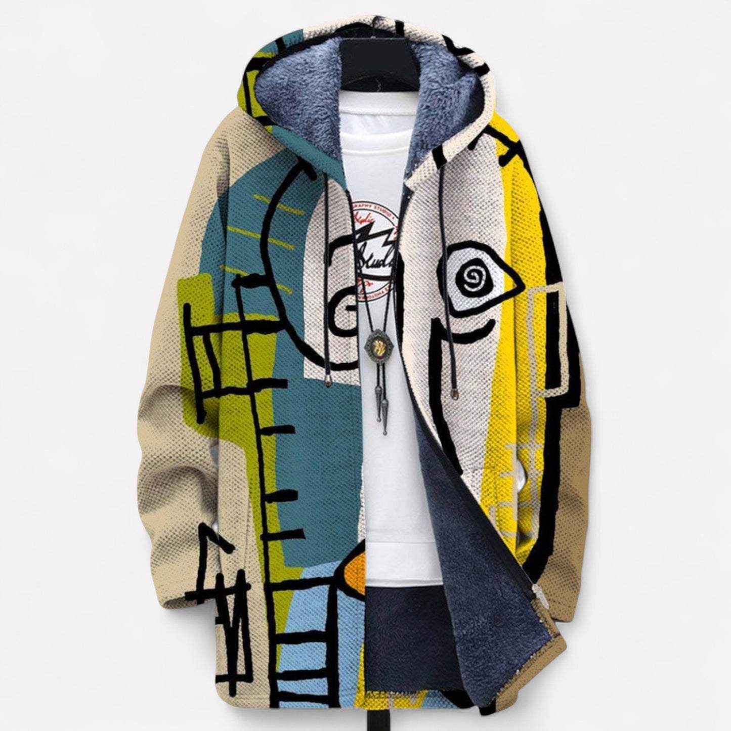 Astra - Luxe sweat à capuche inspiré par l'art pour femme