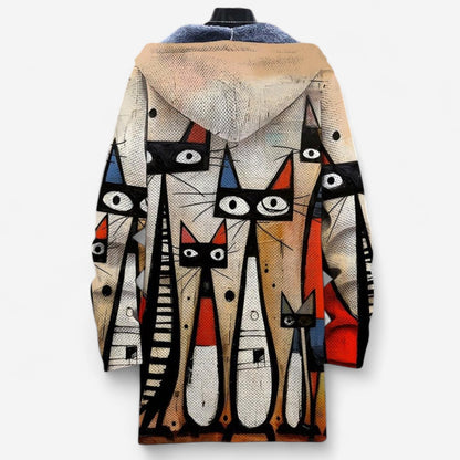 Vara - Sweat à capuche de luxe inspiré par l'art