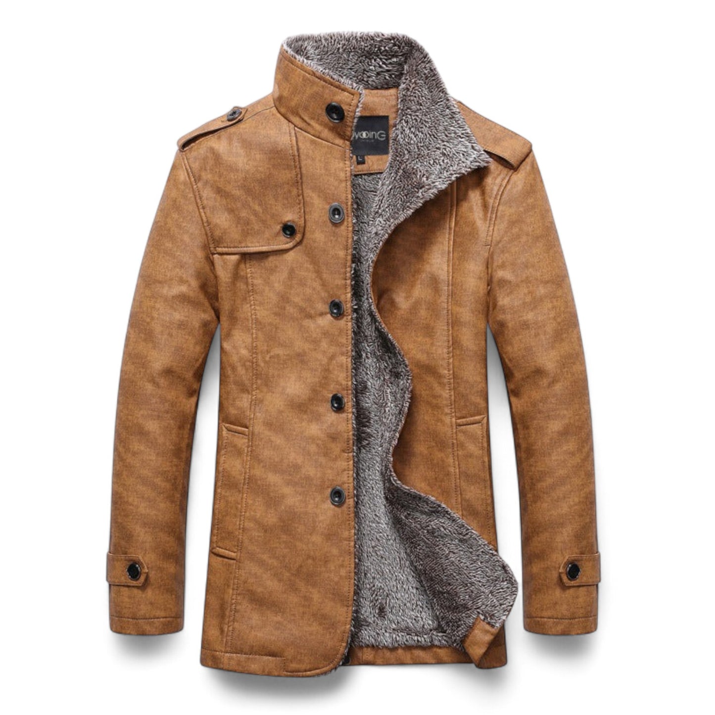 Alf - Veste hivernale confortable avec doublure en Sherpa