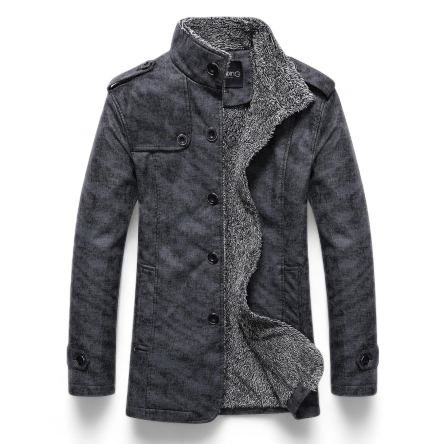 Alf - Veste hivernale confortable avec doublure en Sherpa