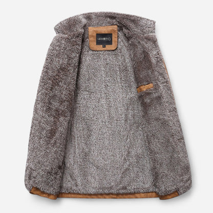 Alf - Veste hivernale confortable avec doublure en Sherpa