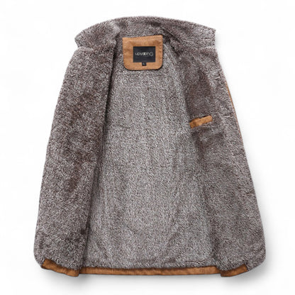 Alf - Veste hivernale confortable avec doublure en Sherpa