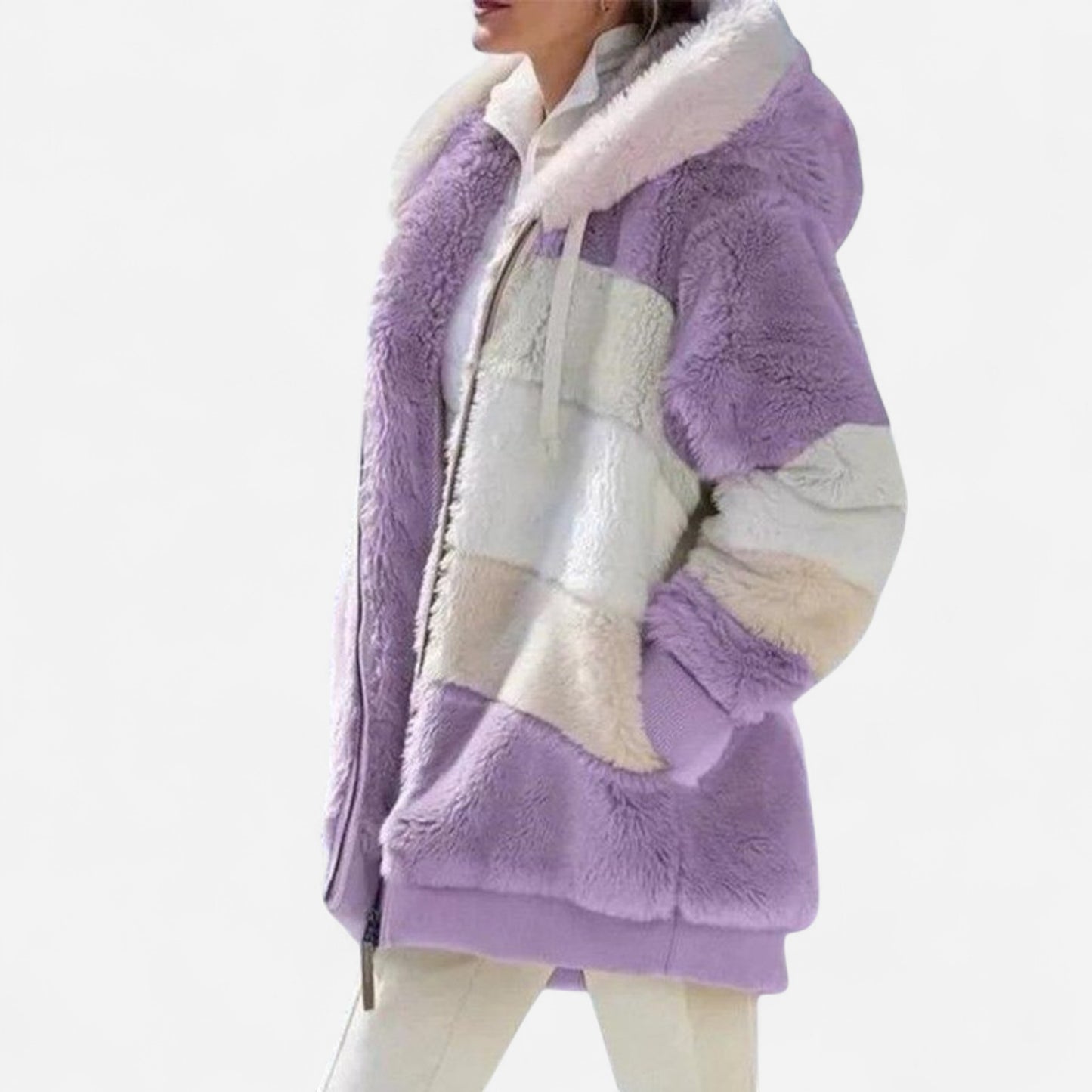 Sophie - Cardigan d'automne élégant en polaire douce