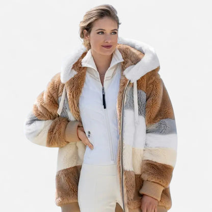 Sophie - Cardigan d'automne élégant en polaire douce